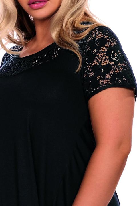 Actual product image Hamana Nightdress in black (5XL)
