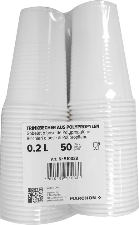 Produktbild No Name Plastikbecher (50x)
