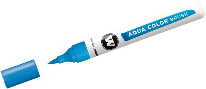 Produktbild Molotow Aquarellstift Color Brush Aqua 1-2mm cyan (1x)