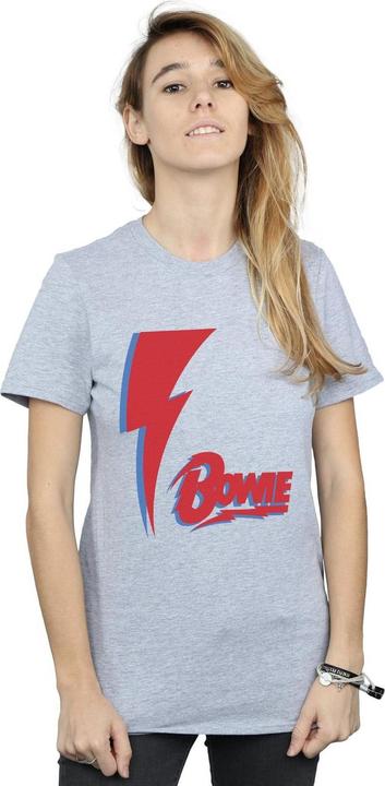 Produktbild David Bowie Red Bolt TShirt (M)