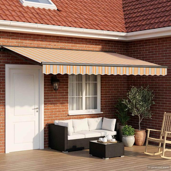 Produktbild vidaXL Manuelle Markise (3.50 m)