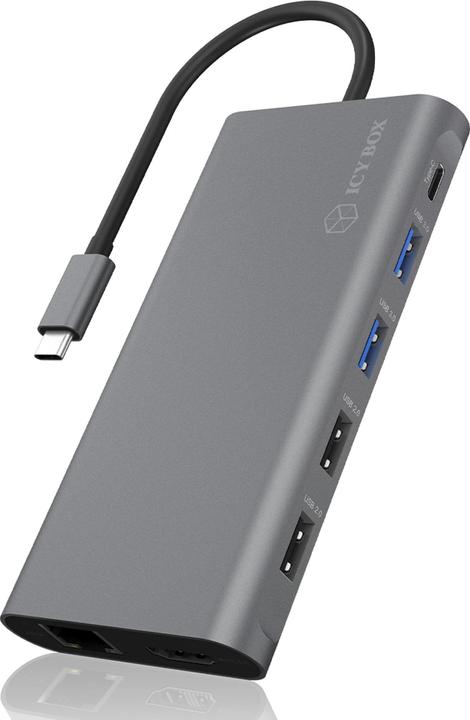 Image du produit Icy Box IB-DK4050-CPD (USB-C, 12 Ports)