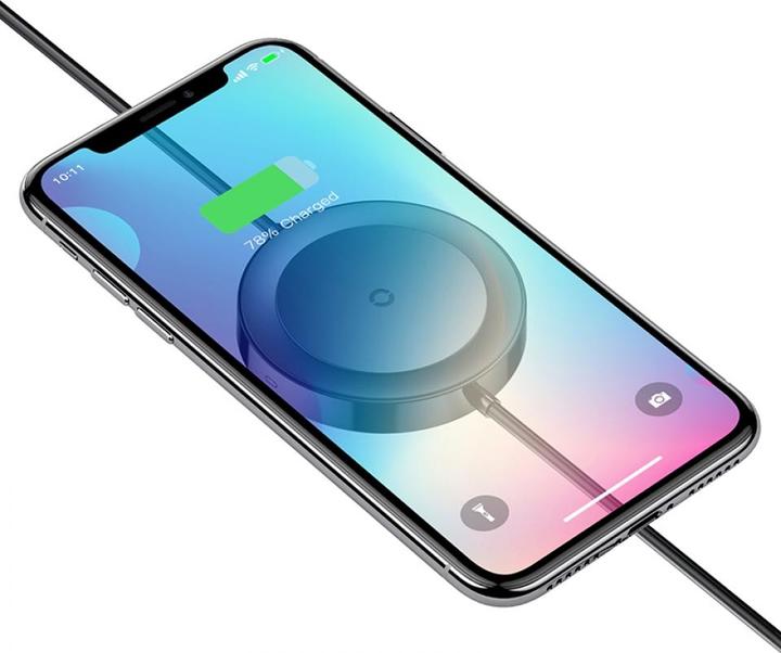Actual product image Baseus Wireless Charger with Lightning Cable