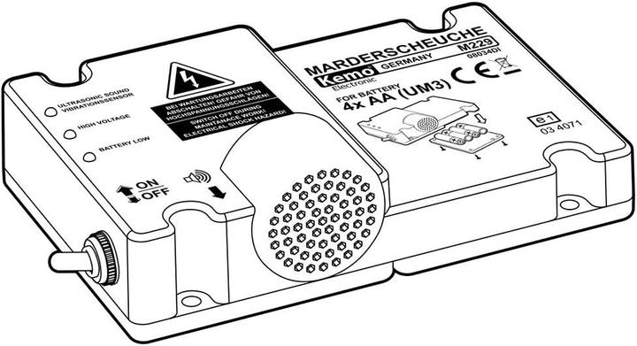 Image du produit Kemo Défense contre les martres
