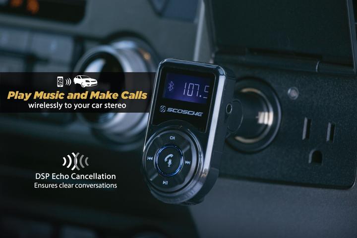 Image du produit Scosche BTFM3 Émetteur FM Bluetooth