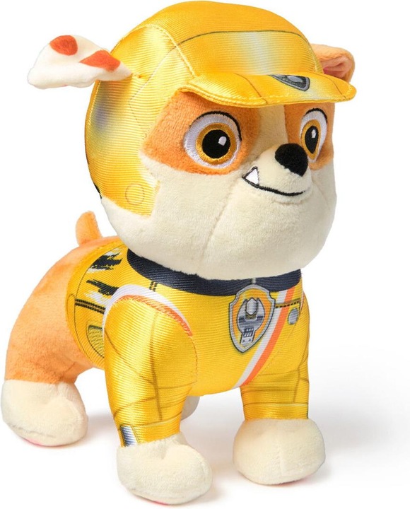 Immagine prodotto Paw Patrol Ruote di salvataggio - Peluche Basic - Rubble (19 cm) (19 cm)