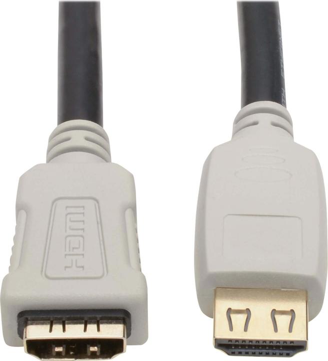Image du produit Eaton Câble d'extension HDMI haute vitesse M/F - 4K 60Hz HDR 4:4:4 Gripping Connector 6ft. (1.83 m)