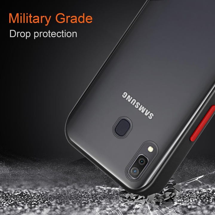 Image du produit Cadorabo Couverture mate hybride (TCL A30, Samsung Galaxy M10s, Samsung Galaxy A20)