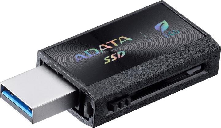 Actual product image Adata SSD 512GB External SC730 U3.2 Gen2 Black (0.51 TB)