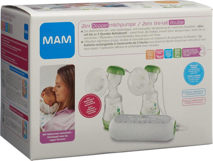 Actual product image MAM 2 in1 Double Breast Pump