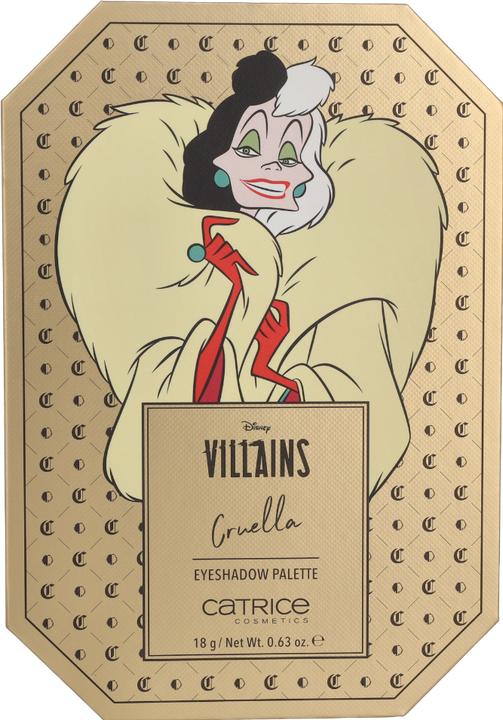 Produktbild Catrice Disney Villains Cruella Lidschattenpalette 18 Farben Langanhaltend Vegan (#020 Fashion Above All)