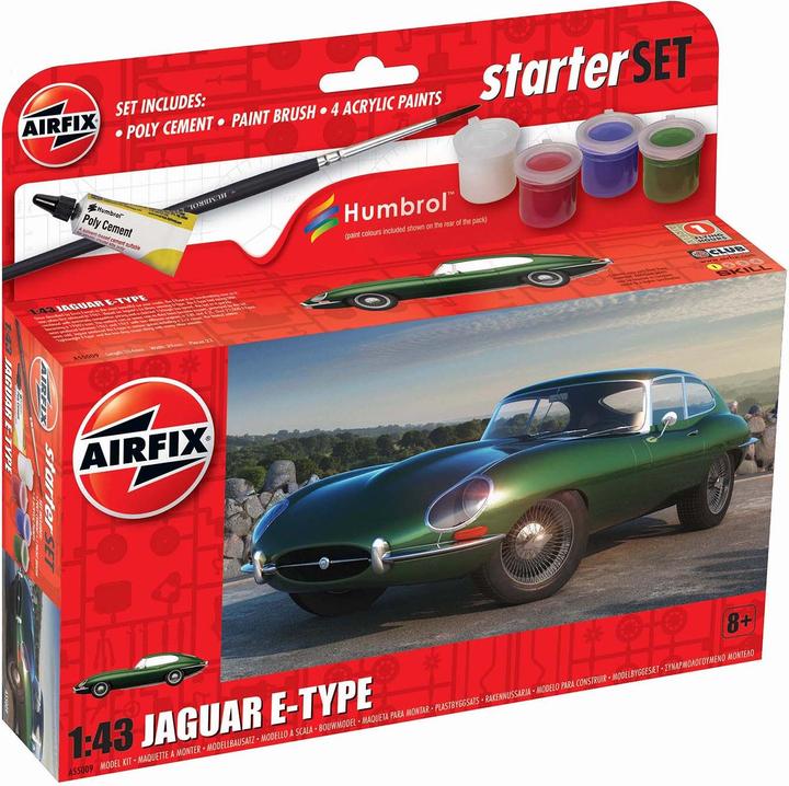 Airfix Small Starter Set Jaguar E-Type