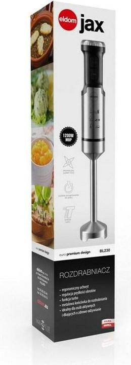 Produktbild Eldom Standmixer JAX 1000 W Metallspitze Geschwindigkeitsregulierung Turbo