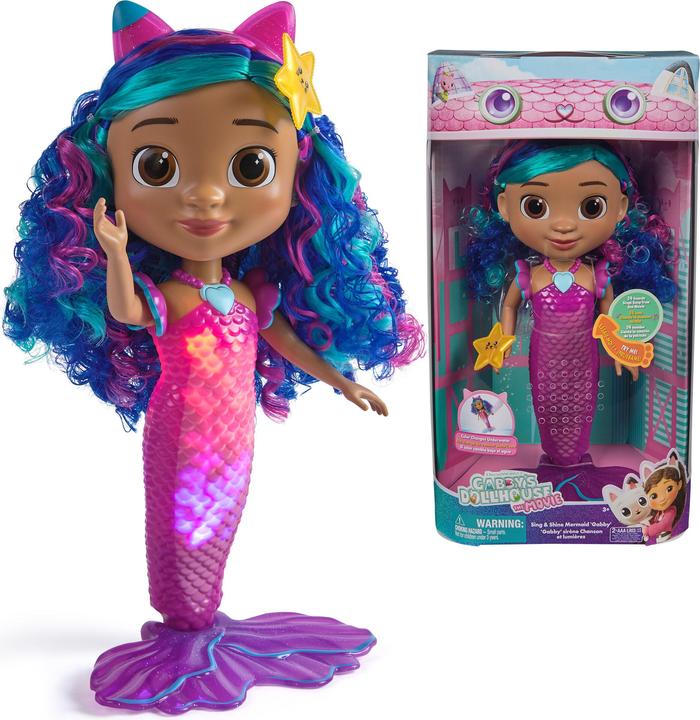 Actual product image Gabby's Dollhouse Mermaid doll (clay only)
