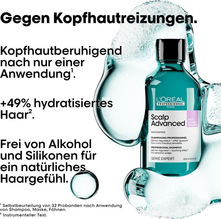 Produktbild L'Oréal Professionnel Série Expert Scalp Advanced - Anti-Discomfort Dermo-Regulator (300 ml, Flüssiges Shampoo)