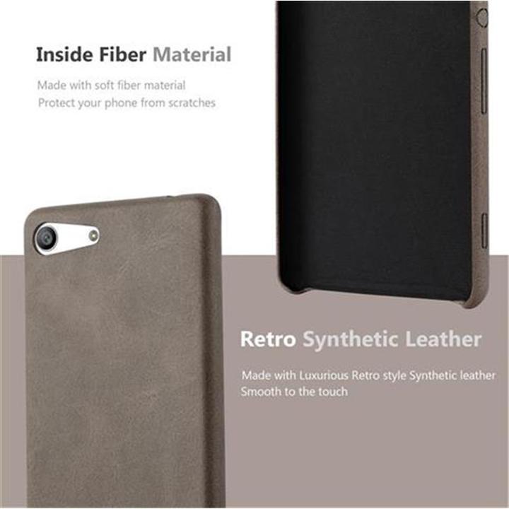 Immagine prodotto Cadorabo Copertina rigida in similpelle con struttura (Sony Xperia M5)