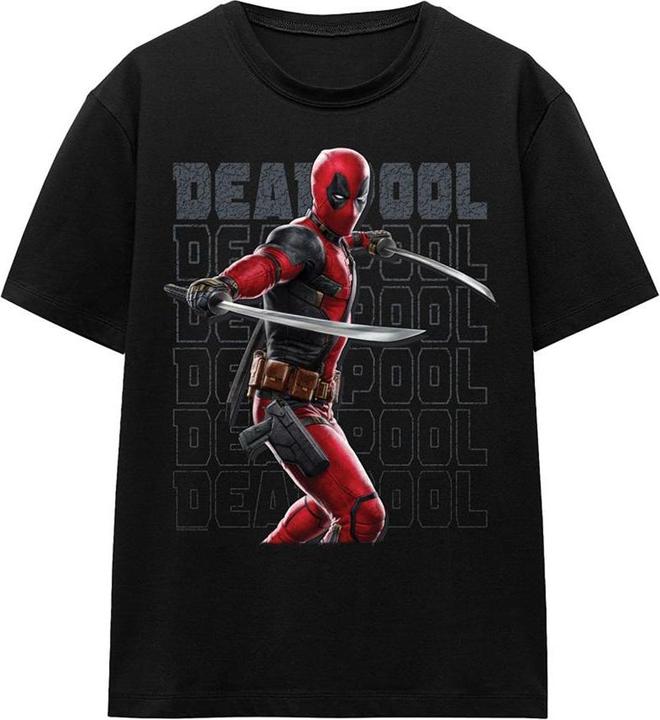 Produktbild Deadpool & Wolverine Wade Katanas TShirt (L)