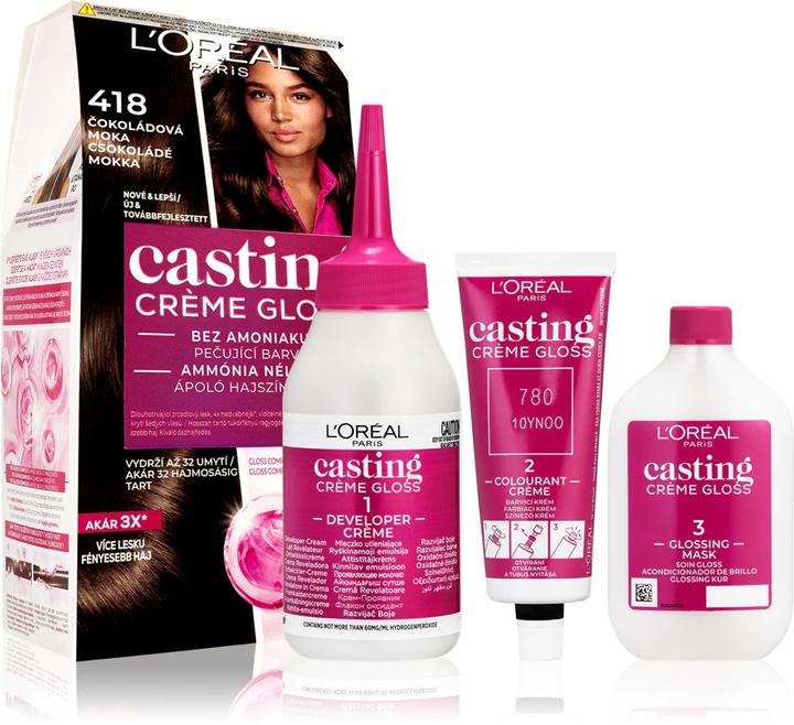 Immagine prodotto L'Oréal Paris Colore per Capelli Creme Gloss (Marrone)