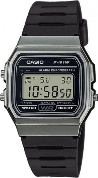 Produktbild Casio F-91wm-1bef (Chronograph, Digitaluhr, 35.20 mm)