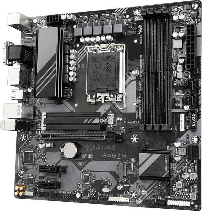 Produktbild Gigabyte B760M DS3H (LGA 1700, Intel B760 Express, mATX)