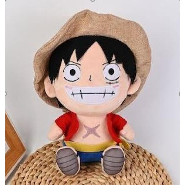 Actual product image Sakami One Piece plush figure Monkey D. Luffy Gear 5 New World Ver. 20 cm (11.50 cm)
