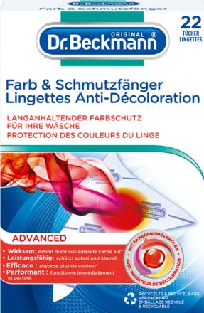 Actual product image Dr. Beckmann Farb- und Schmutzfänger mit Mikrofaser + Farbfang-Moleküle (22 Washing cycles, Washcloths)