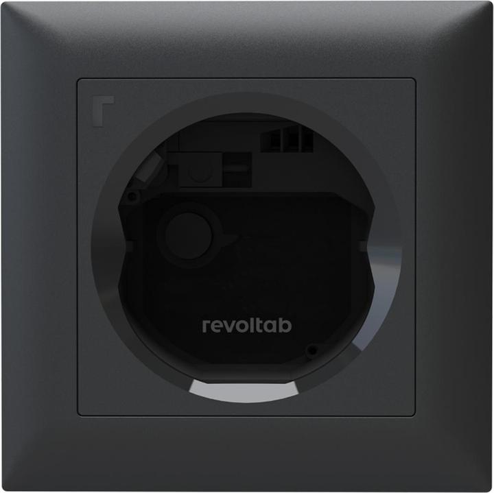 Produktbild Revoltab smarter Raumduft Diffuser HIDE mit Raumduftkapsel OAKMOSS & SAFFRON schwarz