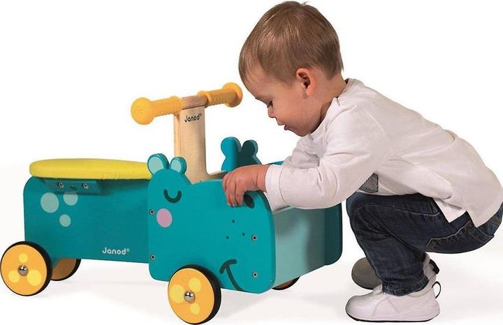 Produktbild Janod Nilpferd mit beweglichem Vorderteil