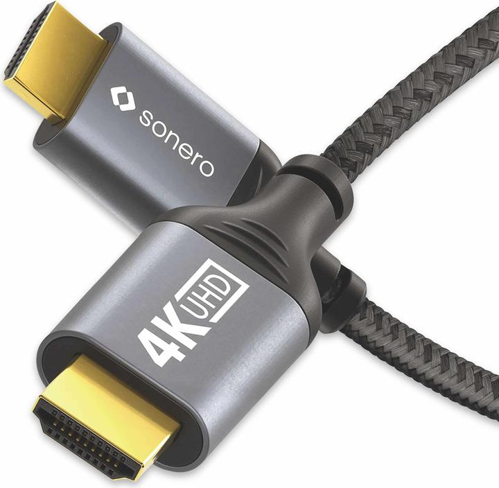 Actual product image Sonero HDMI (Type A) - HDMI (Type A) (2 m, HDMI, 2.0)