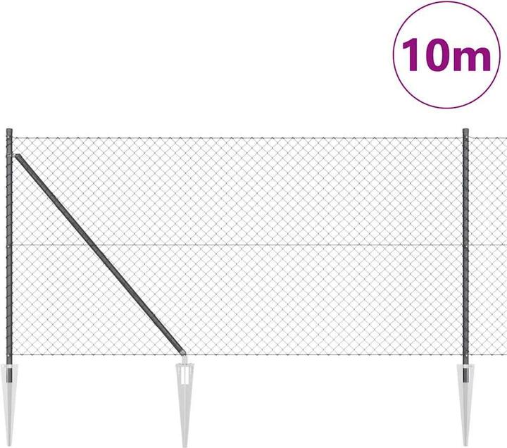 Actual product image vidaXL Zaunpfosten