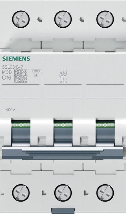 Produktbild Siemens Leitungsschutzschalter 3polig