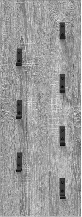 Produktbild vidaXL Wandmontierter nachttisch (30 x 30 x 80 cm)