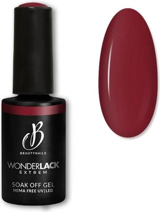 Beautynails Hema Free Wild Red Nail Polish - 8ml (Wild Red)