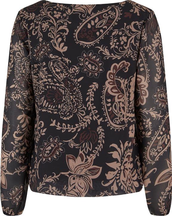 Produktbild Cloud 5ive Cloud5ive Damen Chiffon Bluse mit All Over Ornament Print (S)