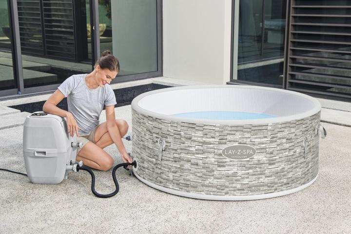 Actual product image Bestway Lay-Z-Spa® Vancouver AirJet Plus Hot Tub 5 Persons - 1.55m x 60cm (5 Persons)