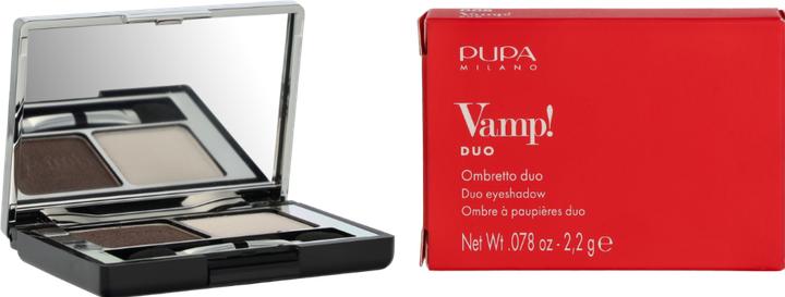 Actual product image Pupa Milano Pupa Vamp! Compact Duo Cream Taupe (Taupe)