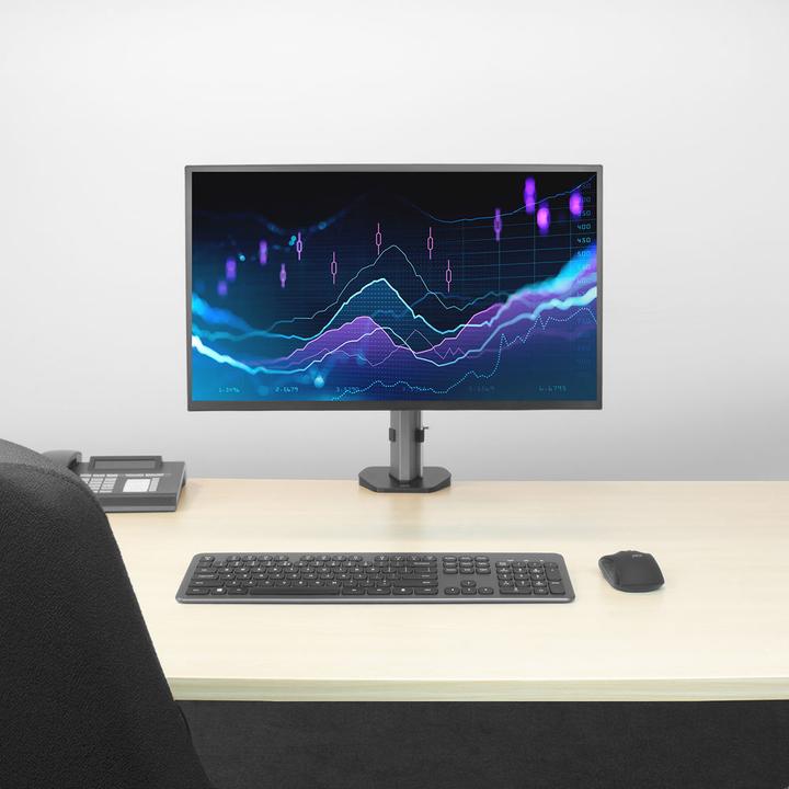 Actual product image Monitor Desk Mount, 1 screen up to 32ö, gray (Table, 32")