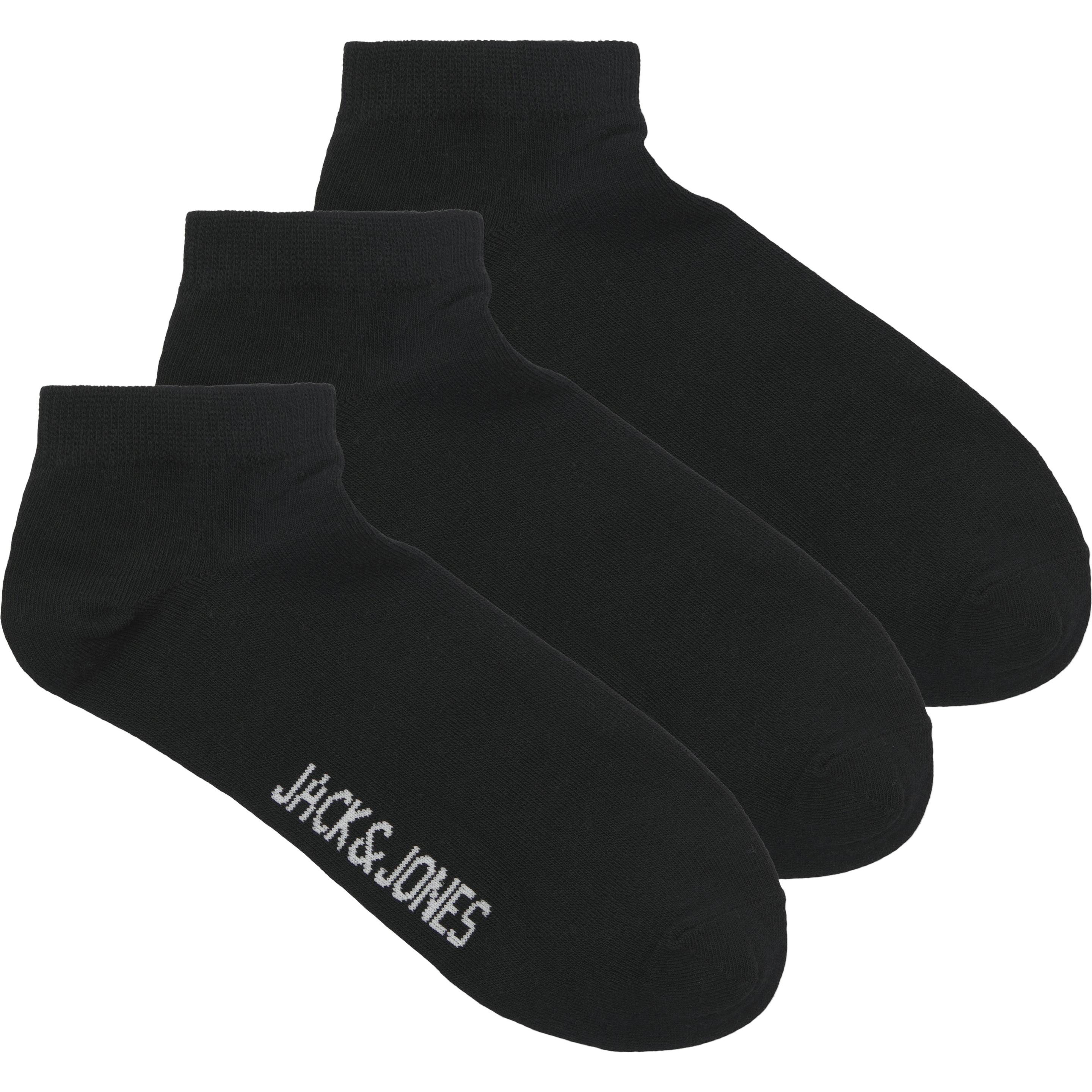 Jack & Jones, Herren, Socken, Jaclouis Dongo Socks 3 Pack Noos, Schwarz, (3er Pack, One Size)