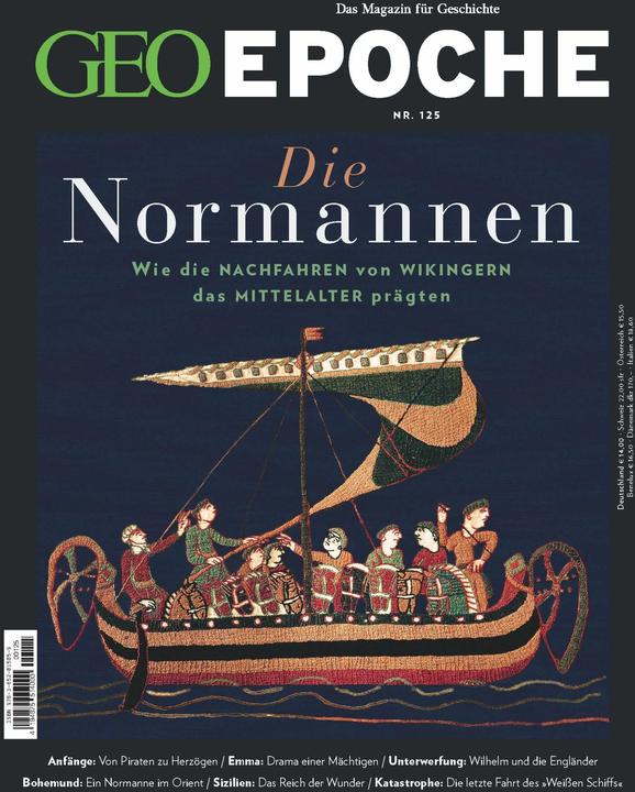 Produktbild GEO Epoche 125 Die Normannen (Deutsch, Katharina Schmitz, Jürgen Schäfer, 2024)