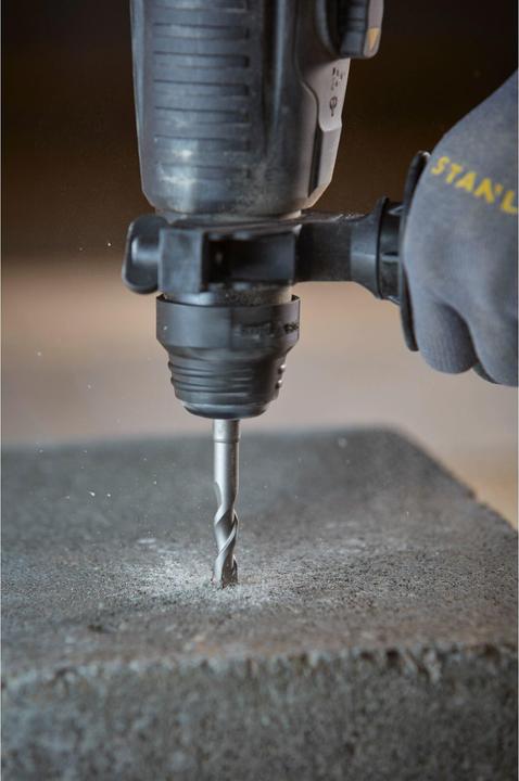 Actual product image Stanley 8-piece SDS-plus masonry drill bit set (10 mm, 5, 6, 8)