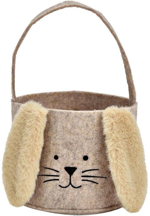 G. Wurm Sac Lapin en feutre beige (L/H/P) 15x13x15cm (1x)