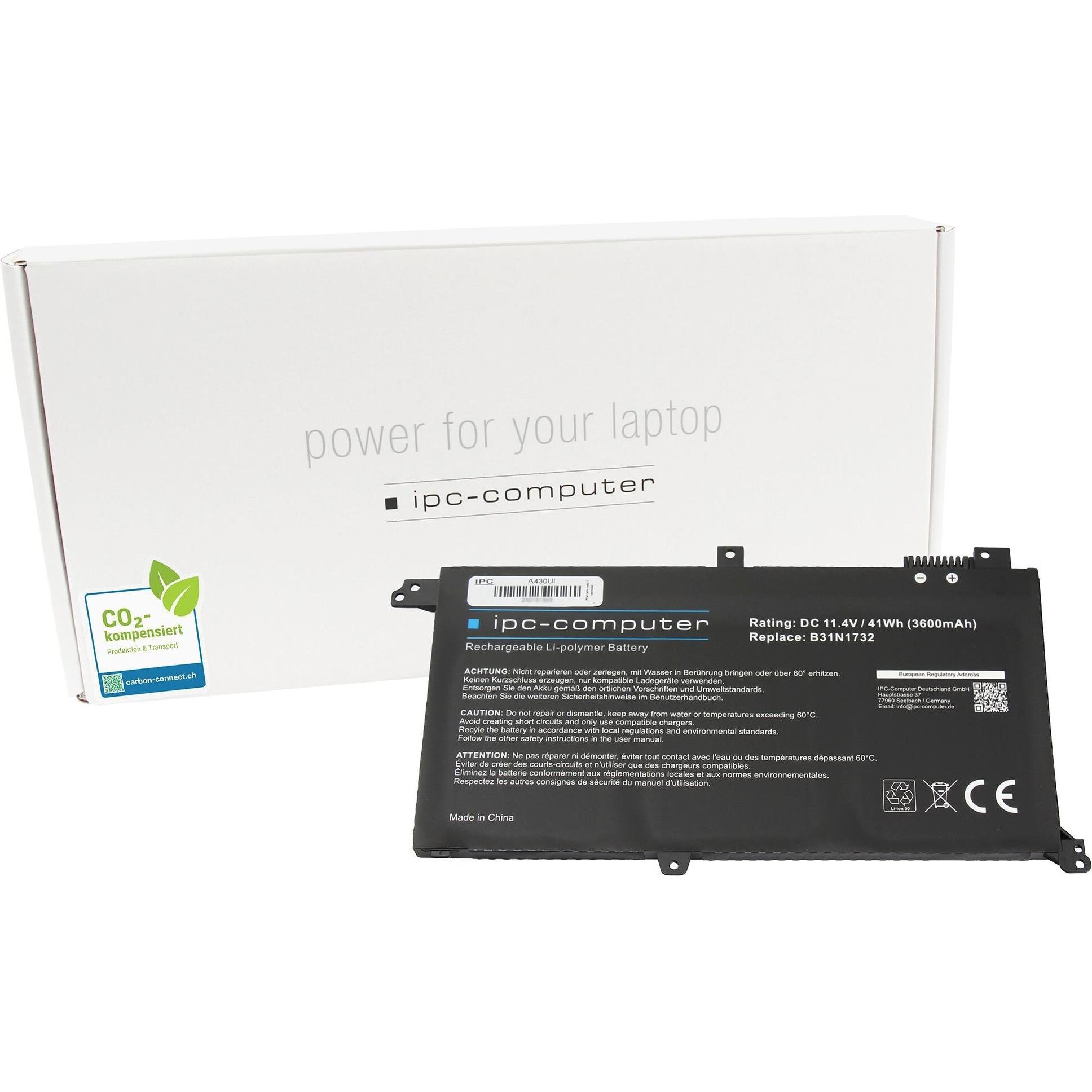 Thumbnail - IPC 0B200-02960500 (3 Zellen, 3650 mAh), Notebook Akku