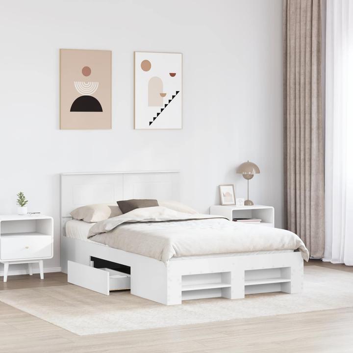 Image du produit vidaXL Modernes Bett (137 x 203 cm)