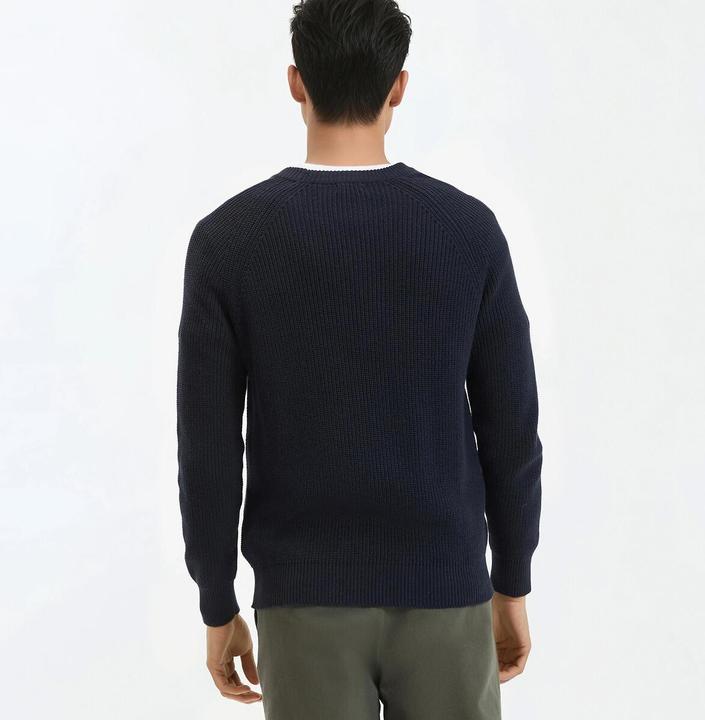 Produktbild La Redoute Collections Strickpullover mit Perlfangmuster (L)