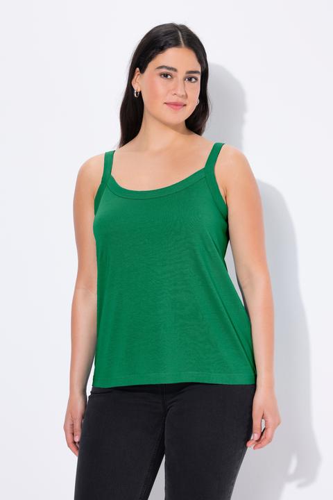Image du produit Ulla Popken Top spaghetti, jersey doux (54)