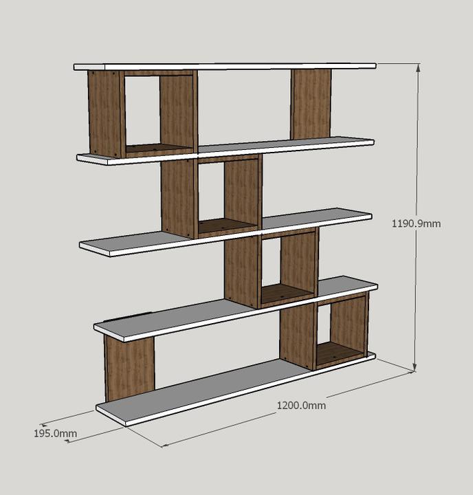 Actual product image Kalune Design Theo (120 x 109 x 19.5 cm)
