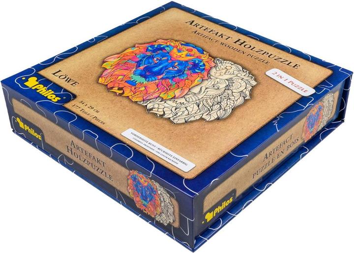 Produktbild Philos Artefakt Holzpuzzle in Löwe (177 Teile)