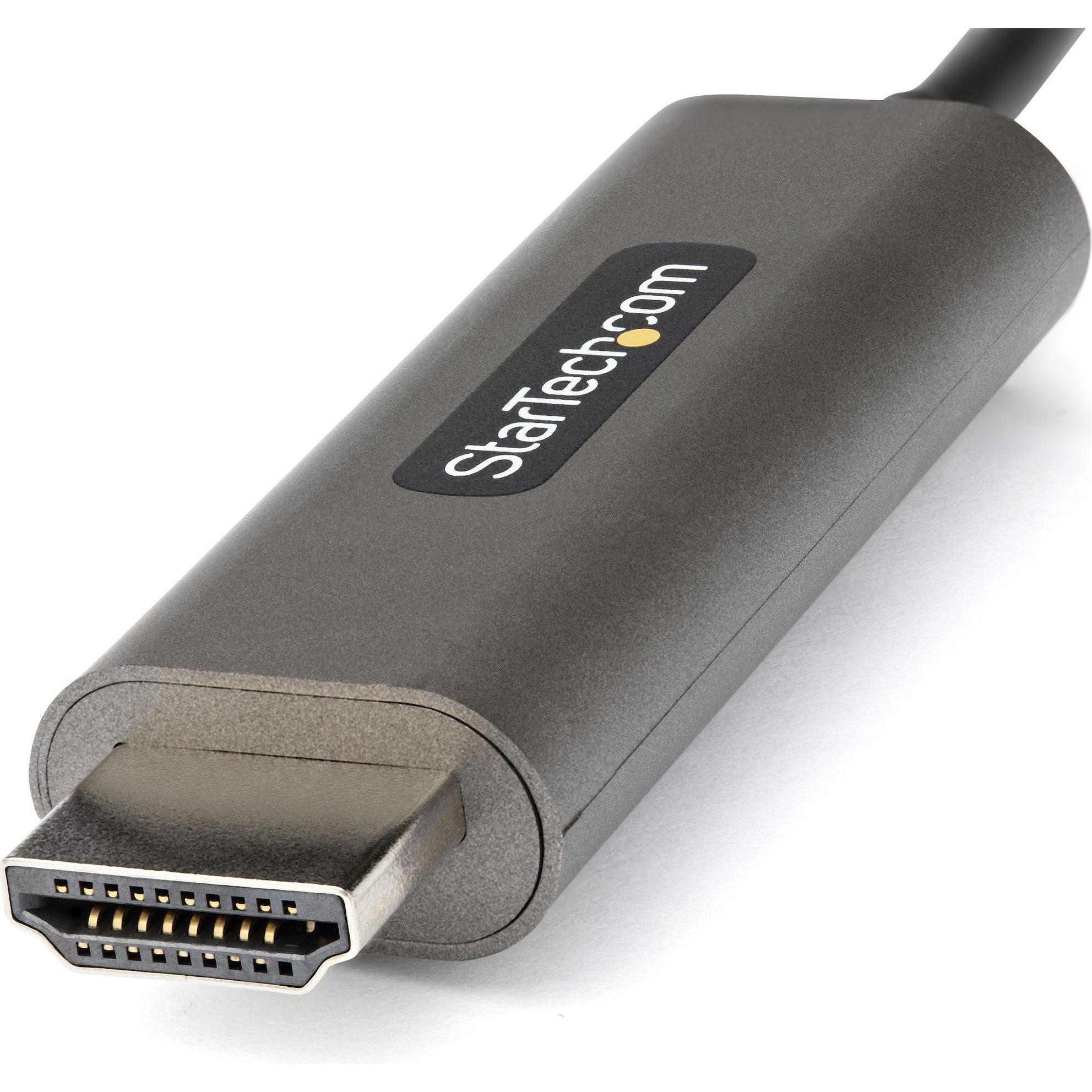 StarTech USB-C auf HDMI Kabel mit HDR10 - Ultra HD USB Typ-C auf HDMI 2.0b Video Adapter Kabel - USB-C auf (5 m, HDMI), ...