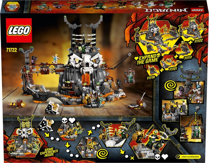 Immagine prodotto LEGO Le segrete dello Stregone Teschio (71722, LEGO Ninjago)