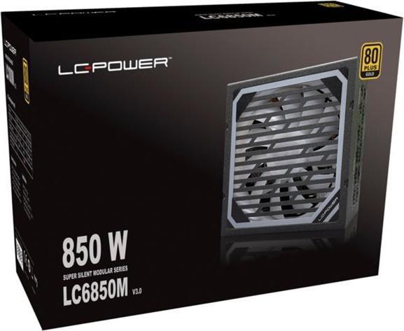 Immagine prodotto LC-Power Super Silent Modular LC6850M V3.0 850W 80+ Gold al dettaglio (850 W)